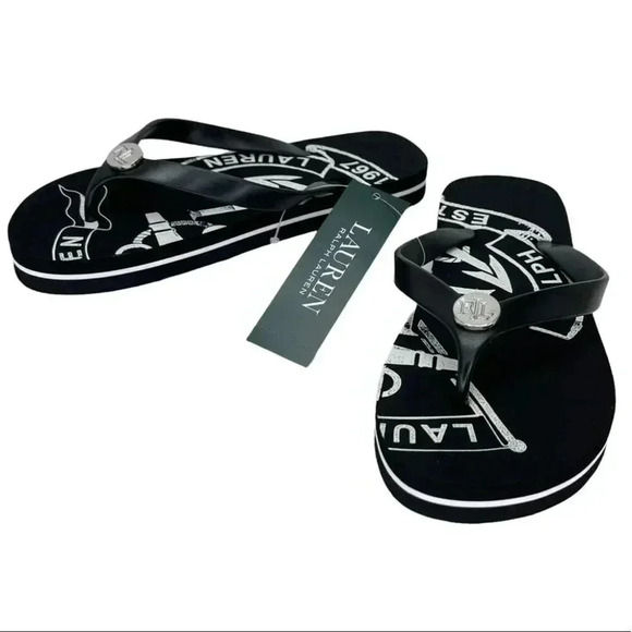 Lauren Ralph Lauren Elissa Womens Thong Sandals Size 5B - Picture 1 of 4